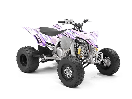 Pink Popups Technology ATV Wrapping Vinyl