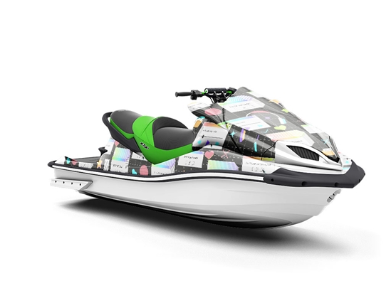 Positive Popups Technology Jet Ski Vinyl Customized Wrap