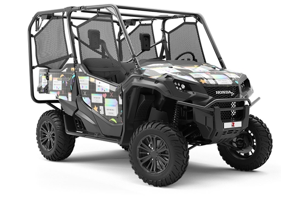 Positive Popups Technology Utility Vehicle Vinyl Wrap