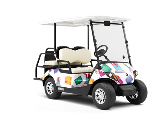 Targeted Attack Technology Wrapped Golf Cart