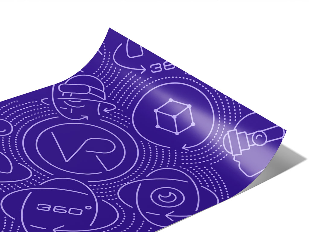 VR Headset Technology Vinyl Wraps