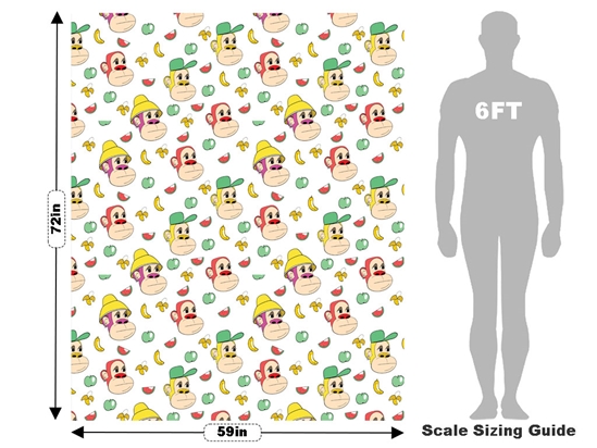 Fruity Monkey Technology Vehicle Wrap Scale