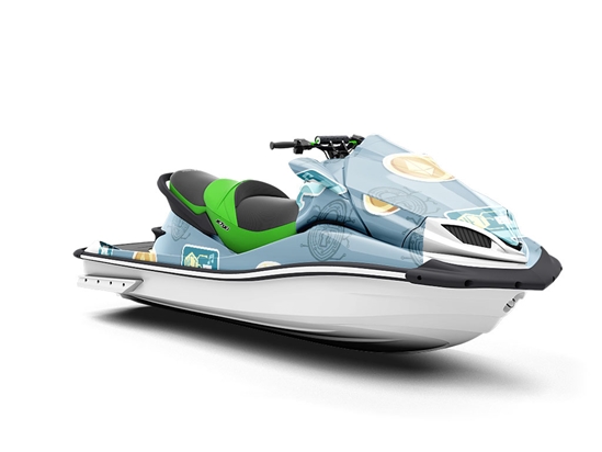 Online Exchange Technology Jet Ski Vinyl Customized Wrap