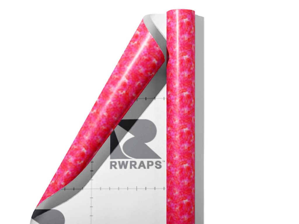 Passionate Rose Tie Dye Wrap Film Sheets