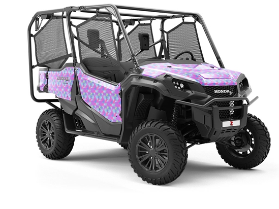 Splattered Fantasy Tie Dye Utility Vehicle Vinyl Wrap