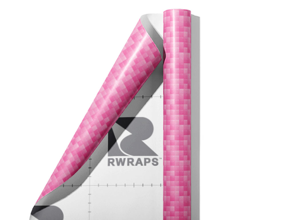 Pink Tile Wrap Film Sheets