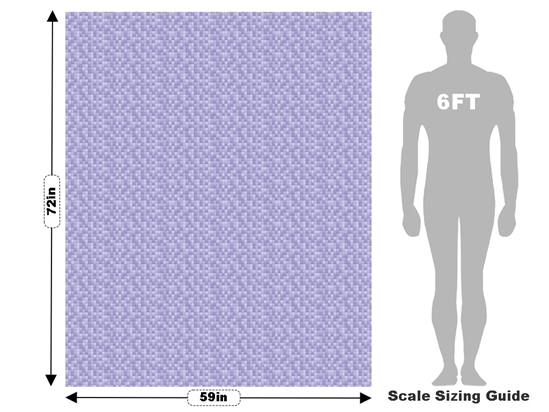 Purple Tile Vehicle Wrap Scale