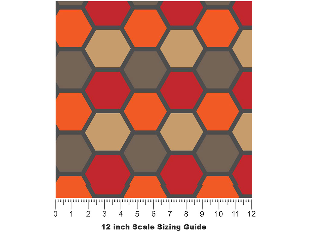 Room 237 Tile Vinyl Film Pattern Size 12 inch Scale