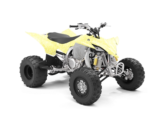 Yellow Tile ATV Wrapping Vinyl