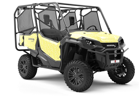 Yellow Tile Utility Vehicle Vinyl Wrap