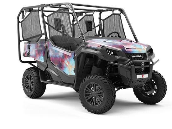 Dark Juice Tile Utility Vehicle Vinyl Wrap