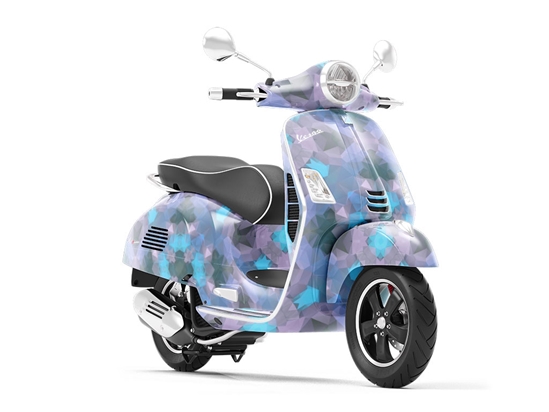 Deep Water Tile Vespa Scooter Wrap Film