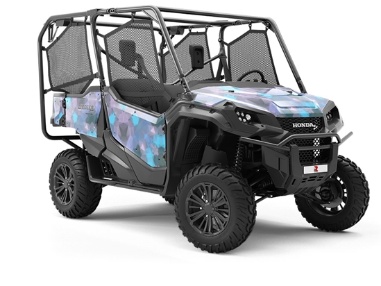 Deep Water Tile Utility Vehicle Vinyl Wrap