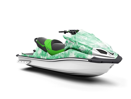 Emerald Tile Jet Ski Vinyl Customized Wrap