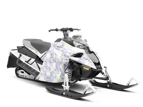 Grape Ambrosia Tile Custom Wrapped Snowmobile