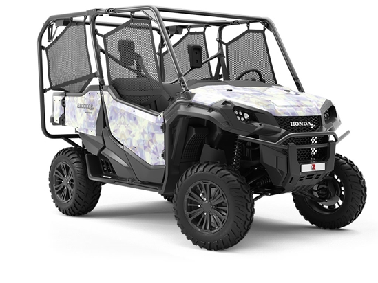 Grape Ambrosia Tile Utility Vehicle Vinyl Wrap