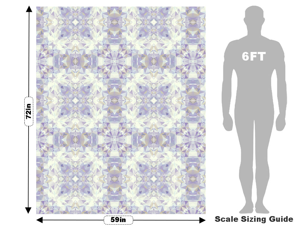 Grape Ambrosia Tile Vehicle Wrap Scale