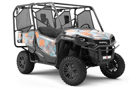 Juice Splash Tile Utility Vehicle Vinyl Wrap