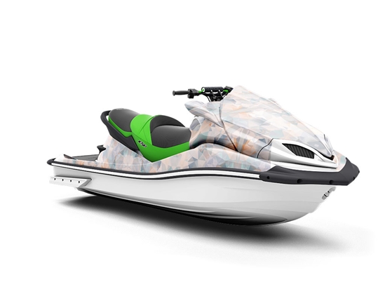 Seaside Tile Jet Ski Vinyl Customized Wrap