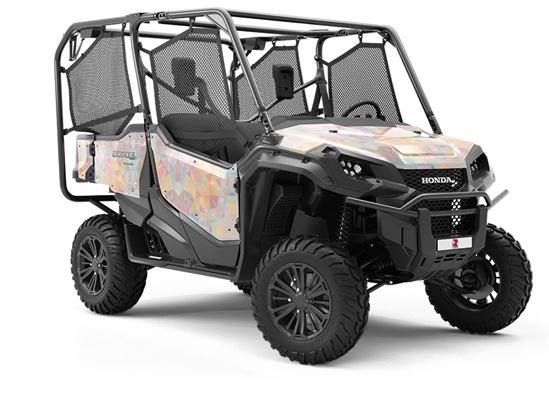 Setting Sun Tile Utility Vehicle Vinyl Wrap