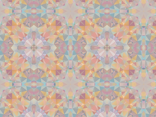 Setting Sun Tile Vinyl Wrap Pattern