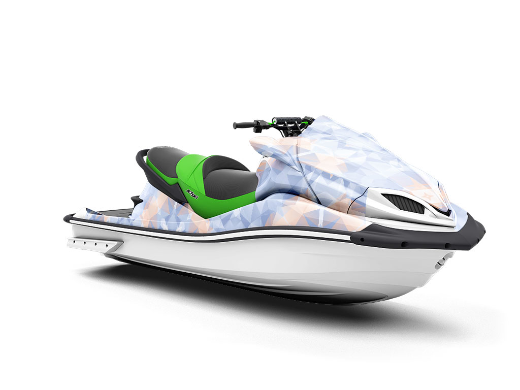 Splashing Puddle Tile Jet Ski Vinyl Customized Wrap