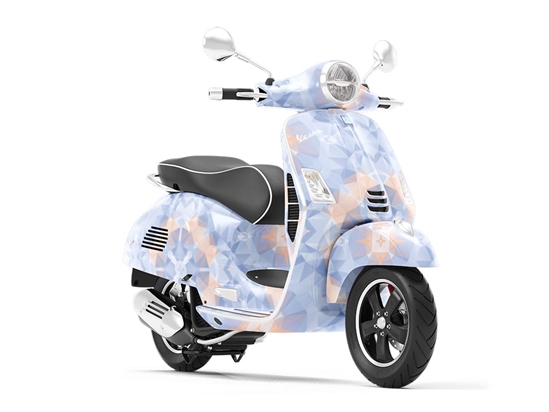 Splashing Puddle Tile Vespa Scooter Wrap Film