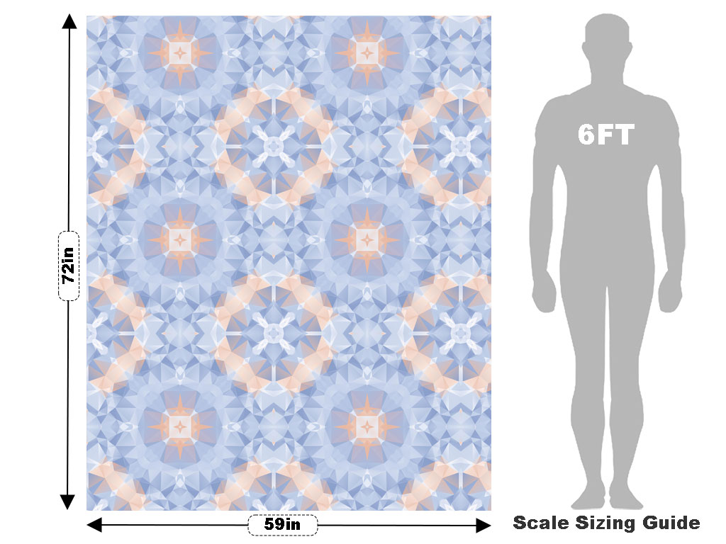 Splashing Puddle Tile Vehicle Wrap Scale