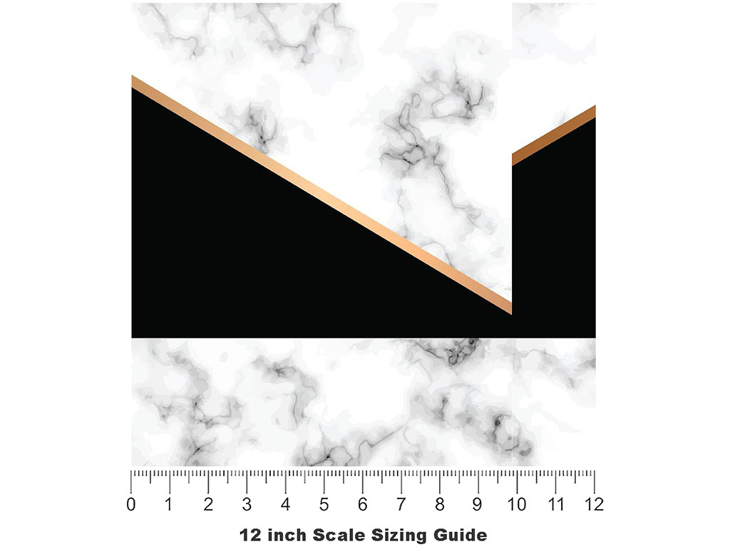 Black Touch Tile Vinyl Film Pattern Size 12 inch Scale