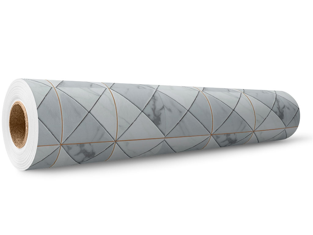 Grey Diamonds Tile Wrap Film Wholesale Roll