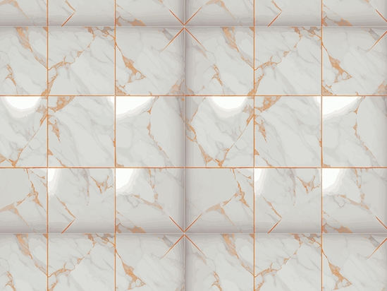 Peach Square Tile Vinyl Wrap Pattern