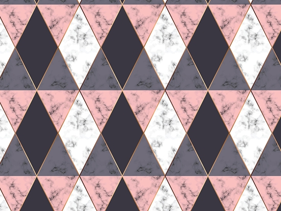 Pink Hourglass Tile Vinyl Wrap Pattern