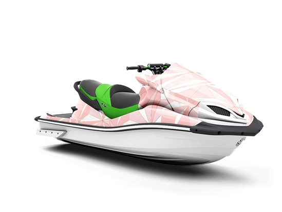 Pink Star Tile Jet Ski Vinyl Customized Wrap