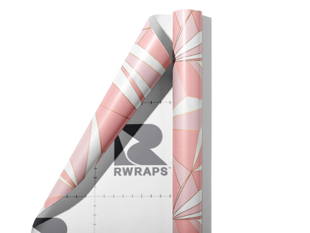 Pink Star Tile Wrap Film Sheets