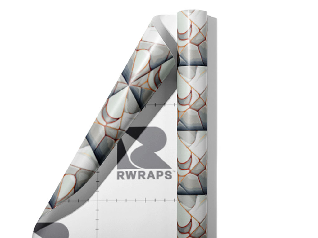 White Break Tile Wrap Film Sheets