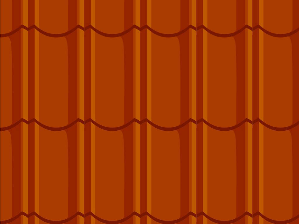 Orange Lipped Tile Vinyl Wrap Pattern