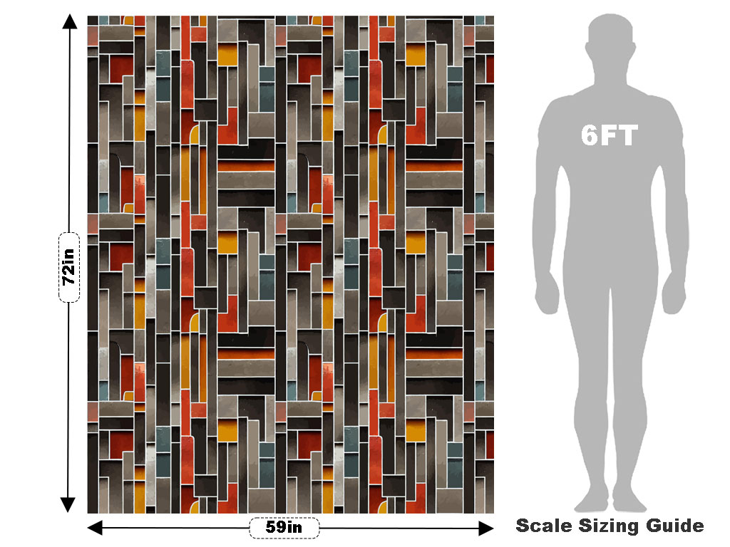 Carbonized Tile Vehicle Wrap Scale