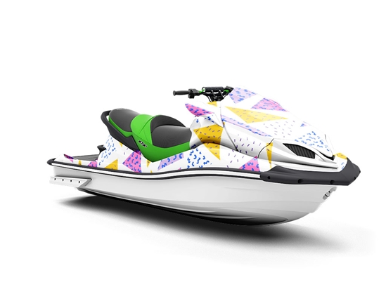 Memphis Tile Jet Ski Vinyl Customized Wrap