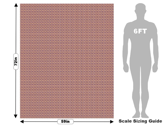 Shapely Squares Tile Vehicle Wrap Scale