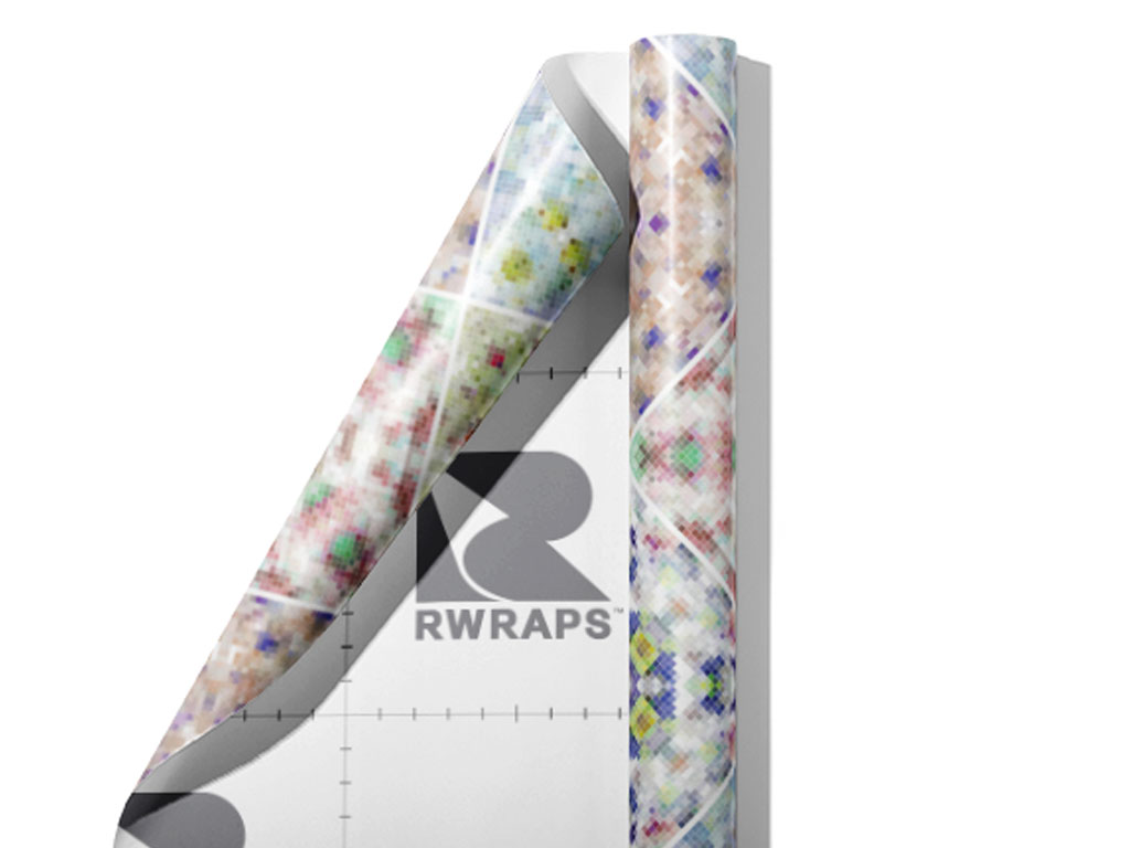 Soft Rainbow Tile Wrap Film Sheets