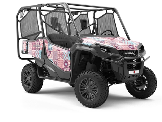 Spring Fever Tile Utility Vehicle Vinyl Wrap