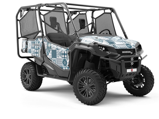 Winter Tile Utility Vehicle Vinyl Wrap