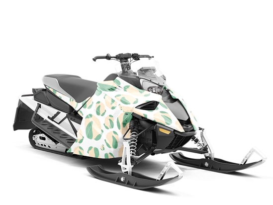 Crisp Altitude Vegetable Custom Wrapped Snowmobile