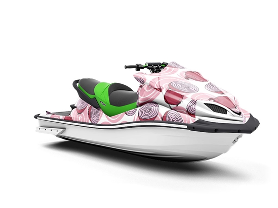 Red Burgermaster Vegetable Jet Ski Vinyl Customized Wrap