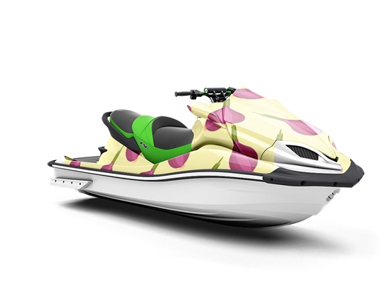 Red Italian Vegetable Jet Ski Vinyl Customized Wrap