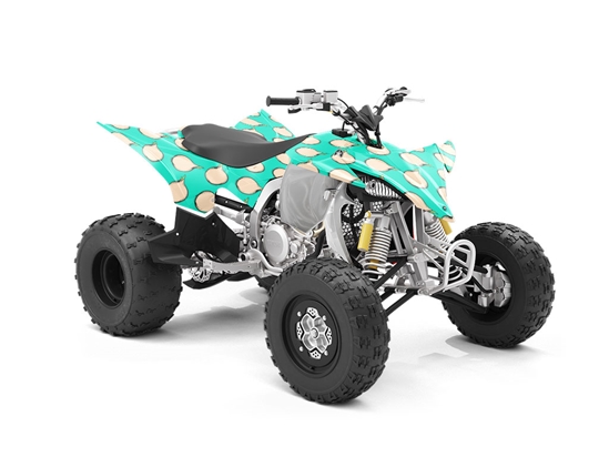 White Granex Vegetable ATV Wrapping Vinyl