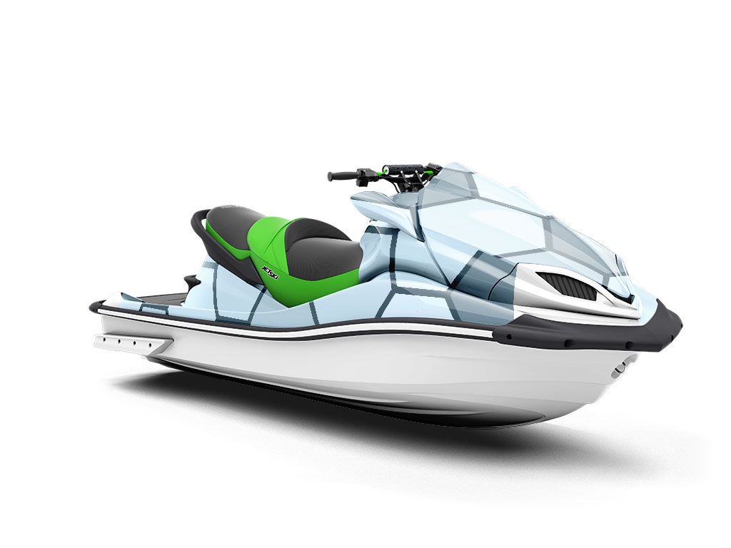 Watery Tiles Water Jet Ski Vinyl Customized Wrap