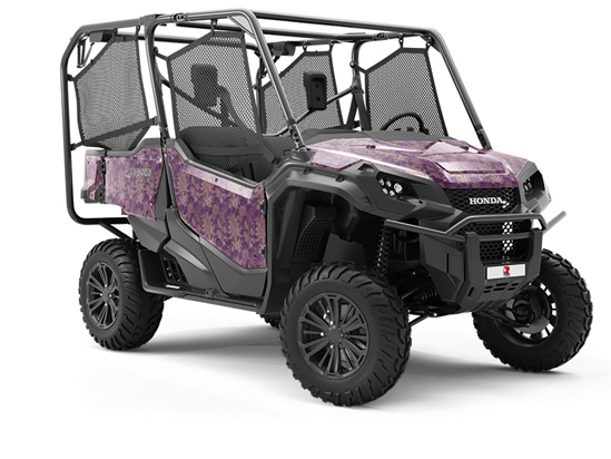 Byzantium Petals Witch Utility Vehicle Vinyl Wrap