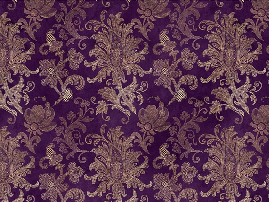 Byzantium Petals Witch Vinyl Wrap Pattern