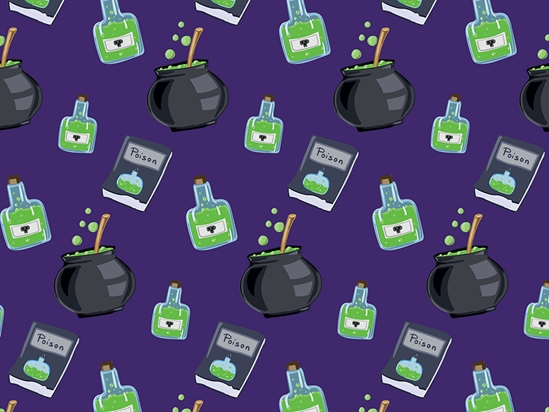 Double Bubble Witch Vinyl Wrap Pattern